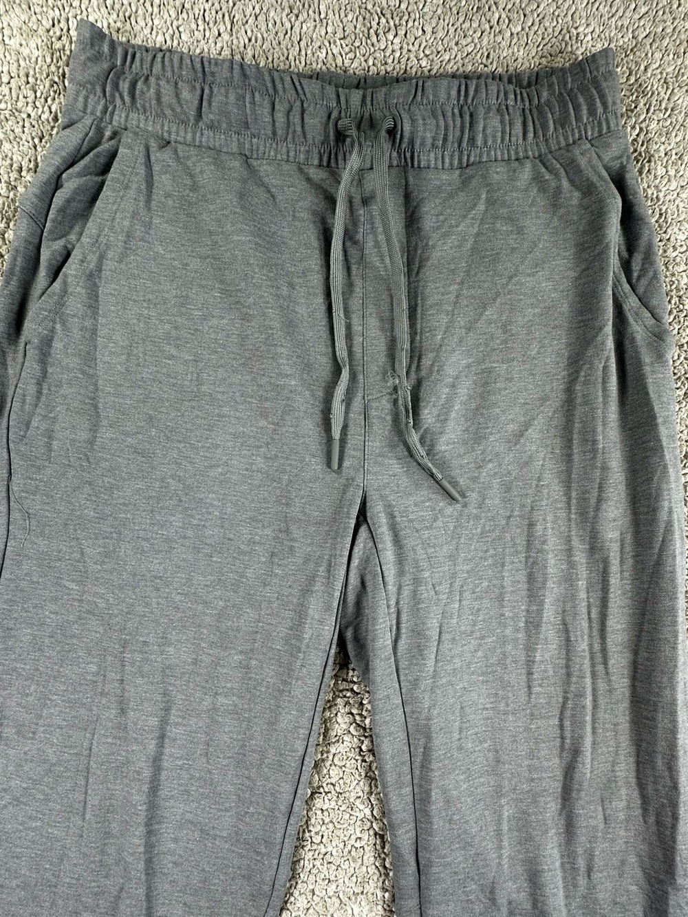 Lole Women's Charcoal Gray Drawstring Joggers size medium